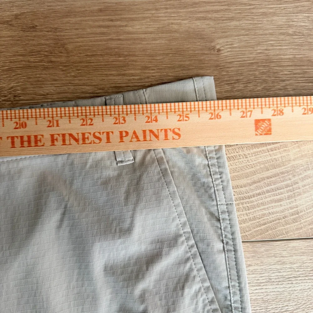 Roundtree & Yorke Performance Cargo Shorts‎ Mens 52 Stone Ripstop 9